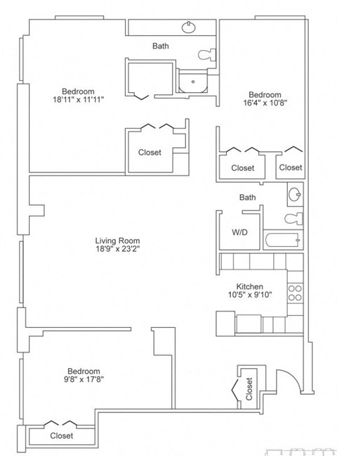Three Bedroom
